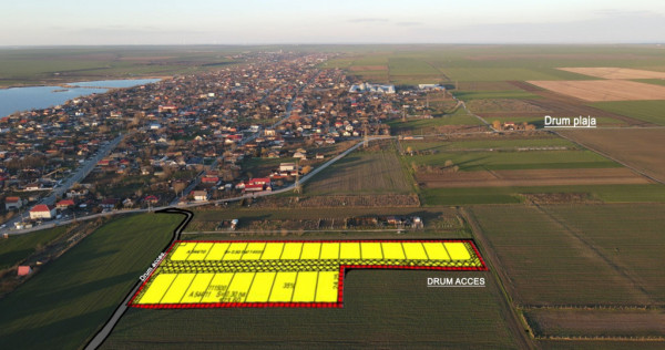 Loturi teren intravilan cu vedere la lac 250mp