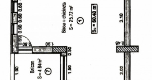 Apartament 3 camere, 61 mp, Calea Aradului