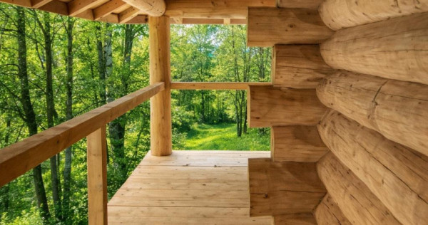 3.000mp de incantare montana cu cabana din lemn masiv, Zarne