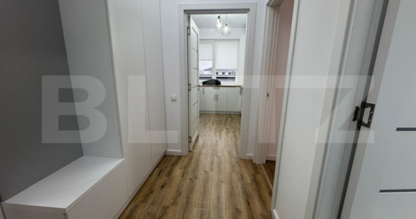 Apartament 2 camere, mobilat, 52 mp, zona Terra