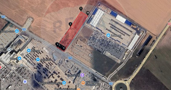 TEREN COMERCIAL DE EXCEPȚIE POZIȚIE STRATEGICĂ zonă c...