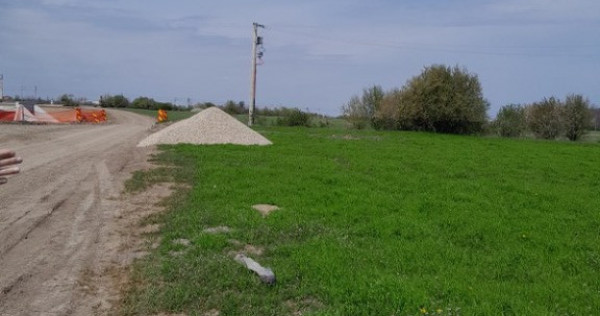 Buftea, teren industrial 16.635 mp, langa noua centura