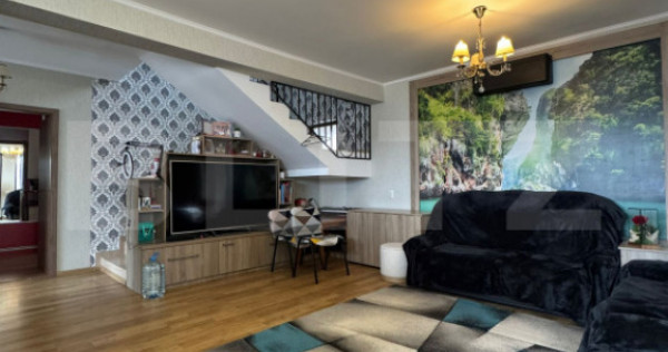 Duplex de inchiriat, 124mp, 5 camere, 2 terase, 3 parcari, V