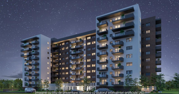 Zona Rahova, Apartament 2 camere, Terasa 31.26mp