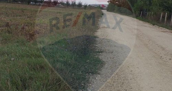 Teren extravilan 3000mp de v&acirc;nzare la S&acirc;ntion