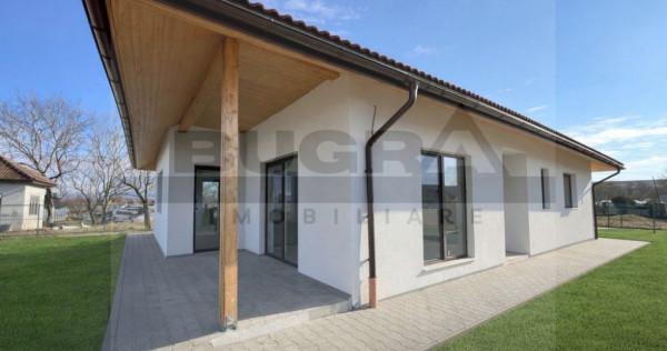 Casa individuala pe un singur nivel, 114 utili, teren 750...