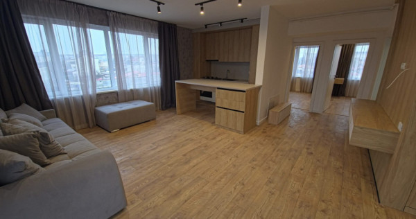 Dacia apartament 3 camere nou incalzire pardoseala loc parca