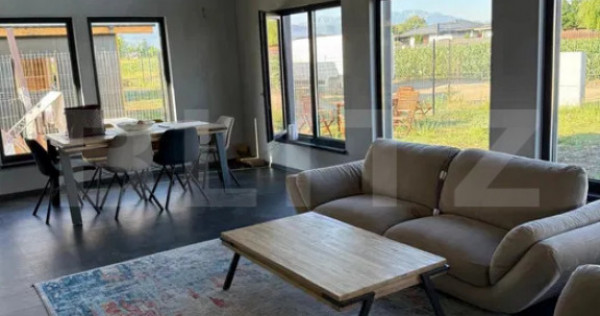 Casă 2025 Stupini, mobilată complet, 120 mp, teren 450 mp