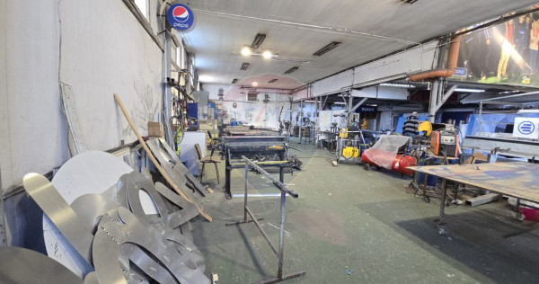 De vanzare Hală producție 1.100 mp + birouri 356 mp + t...