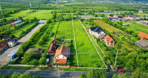 Teren intravilan, pe 3.800 mp, cu vedere frumoasa, Sfantu G