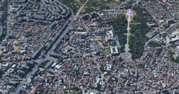 Zona Parcul Carol sp 126 mp open space vitrina 7 m ideal ...