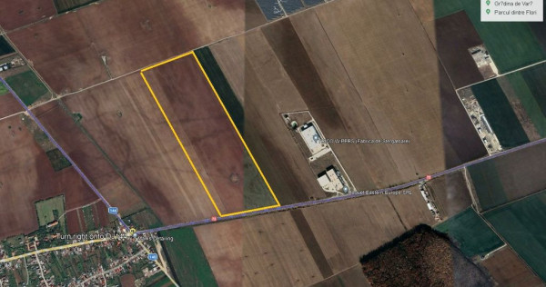 Teren 17,6 ha l&acirc;ngă Ploiești | Acces DN72 | Ideal Parc...