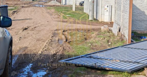 Teren Comuna Berceni intrare Dobreni 400 mp deschidere 16 ml