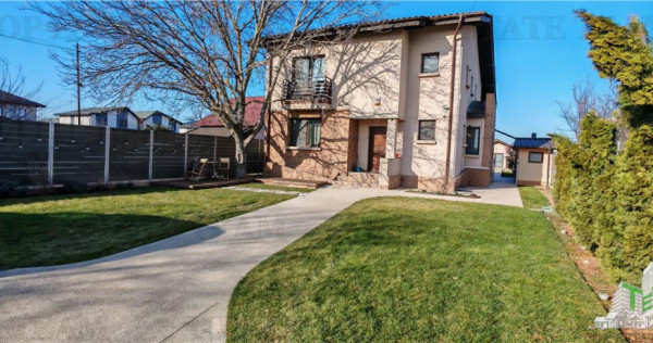 Vila individuala superba, 5 camere, complet utila/mobilata u