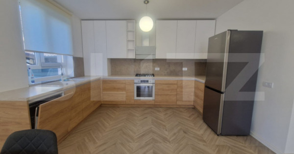 Duplex nou, 3 camere, bucatarie, 2 bai, teren 200 mp, Brasov