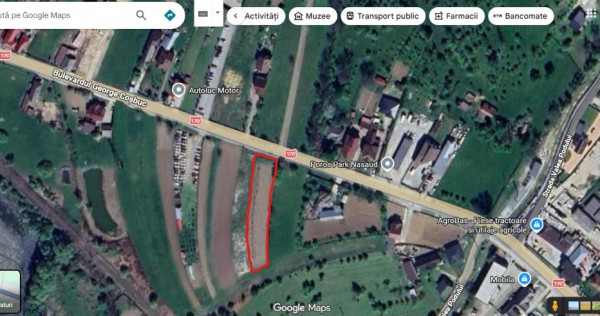 Teren intravilan 1700 mp Nasaud