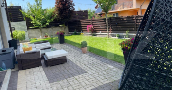 Apartament &icirc;n casă cu 3 camere, 100mp și grădină propri