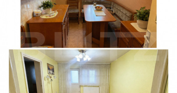 Apartament 4 camere decomodat, ideal familie | 2 băi | Iern