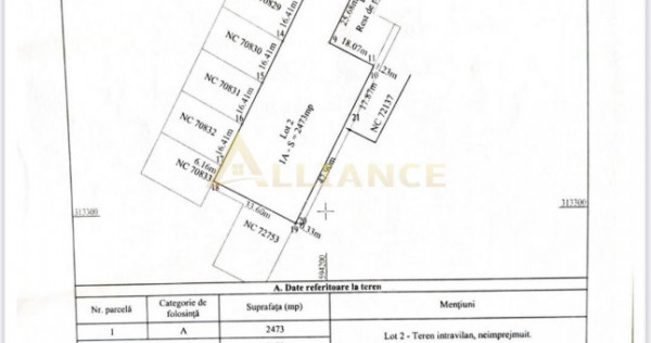 Teren 2473 mp Berceni | Autorizatie 9 case | Investitie exce