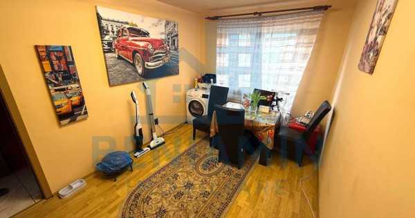 3 camere - etaj 3 - 41mp - centrala - Florilor