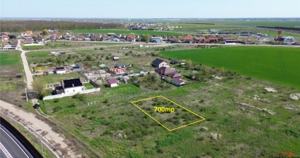 Teren intravilan 700mp in zona de Nord de