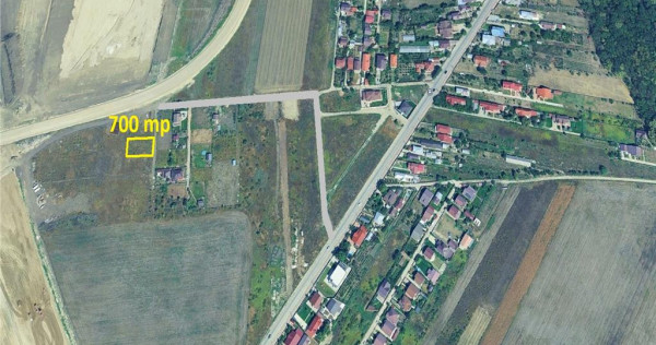 Teren intravilan 700mp in zona de Nord de