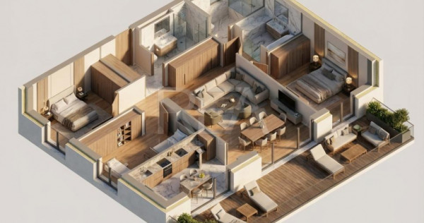 Apartament 4 camere, Ferdinand