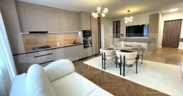 Apartament la cheie, totul nou, 70 mp, 2 bai, 2 balcoane, li