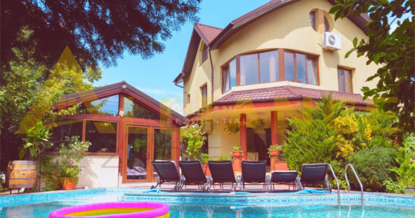 [OLTENITEI] Vila cu 7 camere - 6 bai | LUX - Piscina