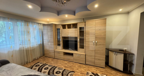 Apartament 2 camere, pet-friendly, semidecomandat, A.C., zon