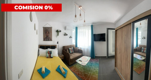 Studio decomandat | Mamaia Nord - zona Lidl | Pe partea cu p