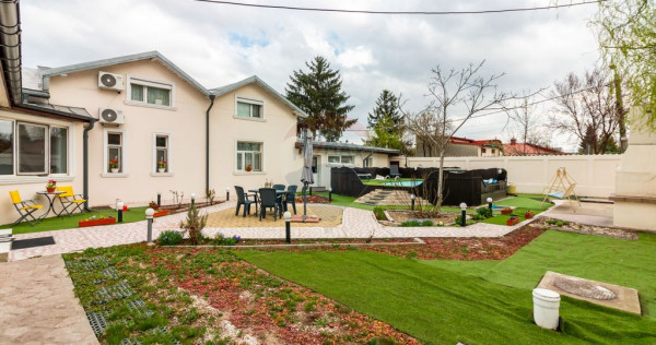 Casa de vanzare cu teren generos 504mp si piscina - Bucur...