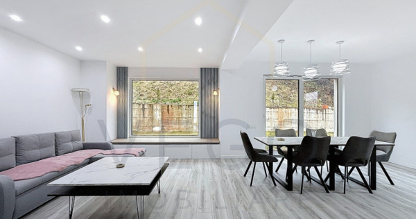 Casa noua cu 3 dormitoare+living, curte generoasa, in Gilau