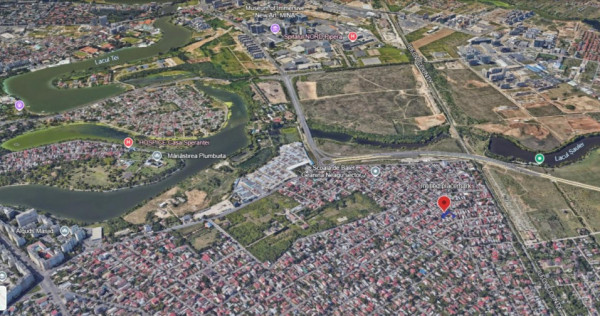 Teren Intarvilan Andronache aproape A3 pentru constructie Vi