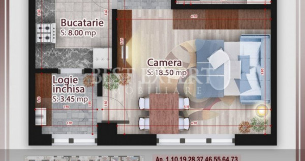 Garsoniera Direct Dezvoltator -Ideal Investitie