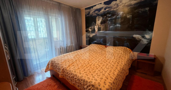 Apartament decomandat, 2 camere, 52 mp, mobilat zona - Roger