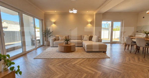 Casă modernă P+1, cu finisaje premium, 440 mp teren, zona