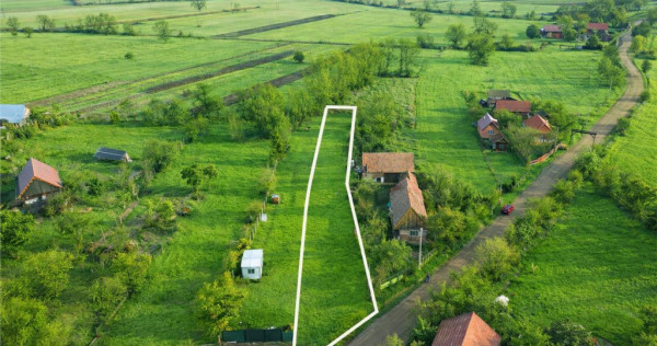 Teren 1.120 mp,Dobolii de Sus:liniste,aer curat si multiple