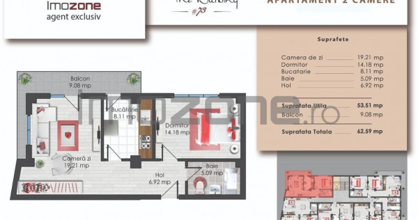 2 camere | Prelungirea Ghencea | 62.59 mp | Etaj 3 | Fina...