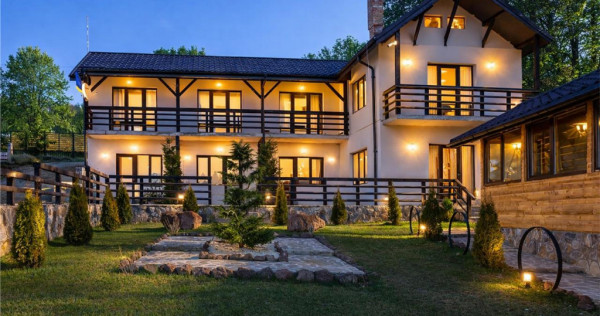 Distincta resedinta pensiune,A Class,1.100 mp teren,prestig