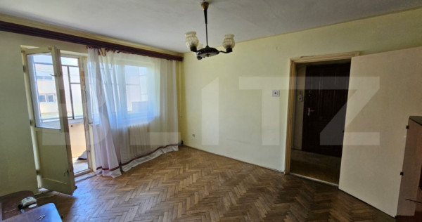 Apartament 2 camere, 48 mp, etaj 1, semidecomandat, ideal pe
