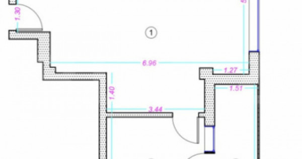 Apartament 3 camere, 63 mp, finisat, zona Donath