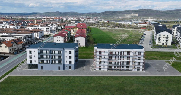 Apartament cu 2 camere etaj 1 la cheie 51 mp zona Brana din