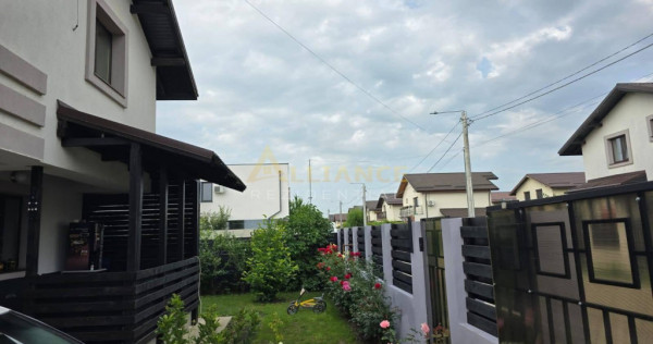 Casa mobilata si utilata- 4 camere - 2 bai - 350mp teren