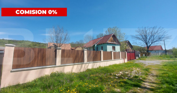 Casă autentică 3.100 mp teren, livadă si parau I Lisnau