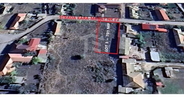 Lot Premium 701 mp &ndash; Strada Kara-Murat: Baza ideală pe...