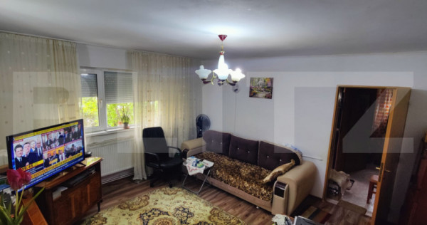 Apartament 2 camere parter + curte &ndash; renovat, eficient, M