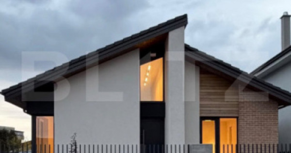 Casă modernă S+P | 131 mp utili | Teren 575 mp | La cheie