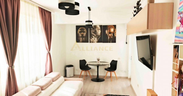 Apartament cu 2 camere - decomandat | Mobilat si Utilat