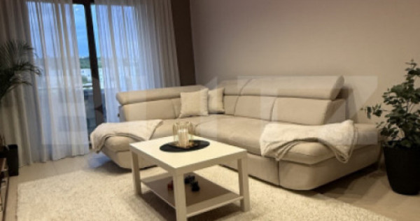 Apartament 2 camere, 55.25 mp, mobilat, etaj 3, zona Tudor